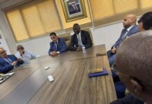 صورة تبادل للمهام بين الأمينين العامين لوزارة الطاقة والنفط