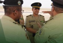 صورة اختتام المرحلة الرابعة من تدريب سرايا حفظ النظام بنواكشوط بإشراف المدير العام المساعد للأمن الوطني