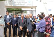 صورة مفوض حقوق الإنسان يتفقد مصالح وهيئات قطاعه ويحث على الانضباط وتقريب الإدارة من المواطنين